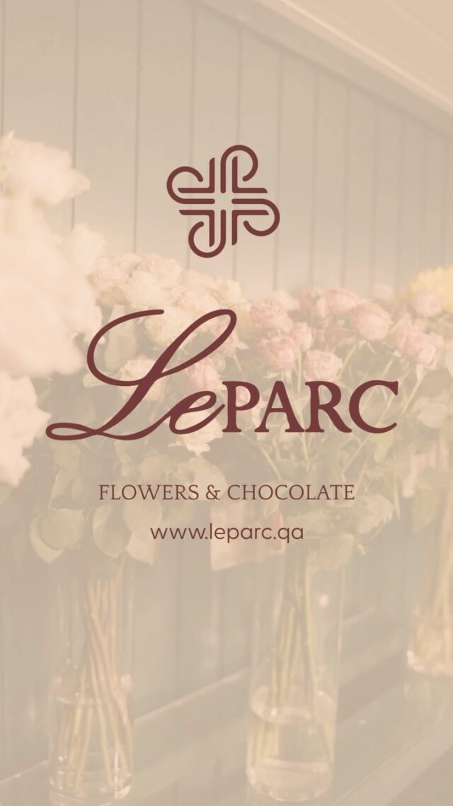🌸 Our latest project for @leparc.qa photography and video production #doha #qatar #flowershopqatar